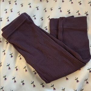 Jamie Kay Ribbed Plum Leggings 1yr